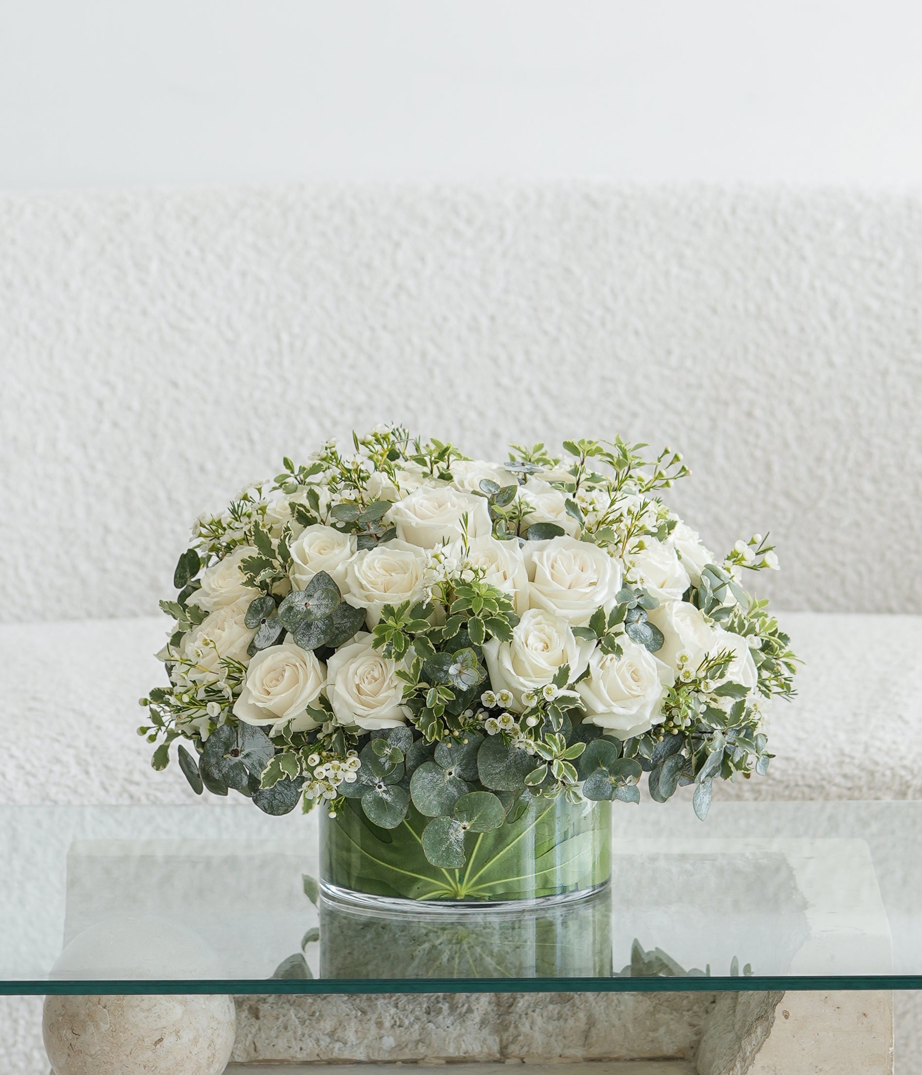 White Rose Centerpiece