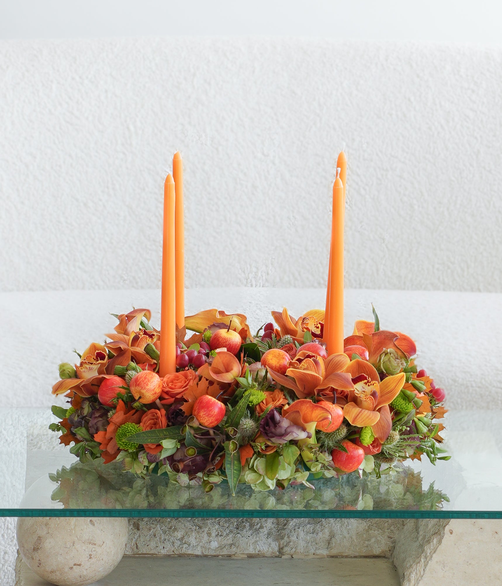 Autumn Harvest Candle Centerpiece