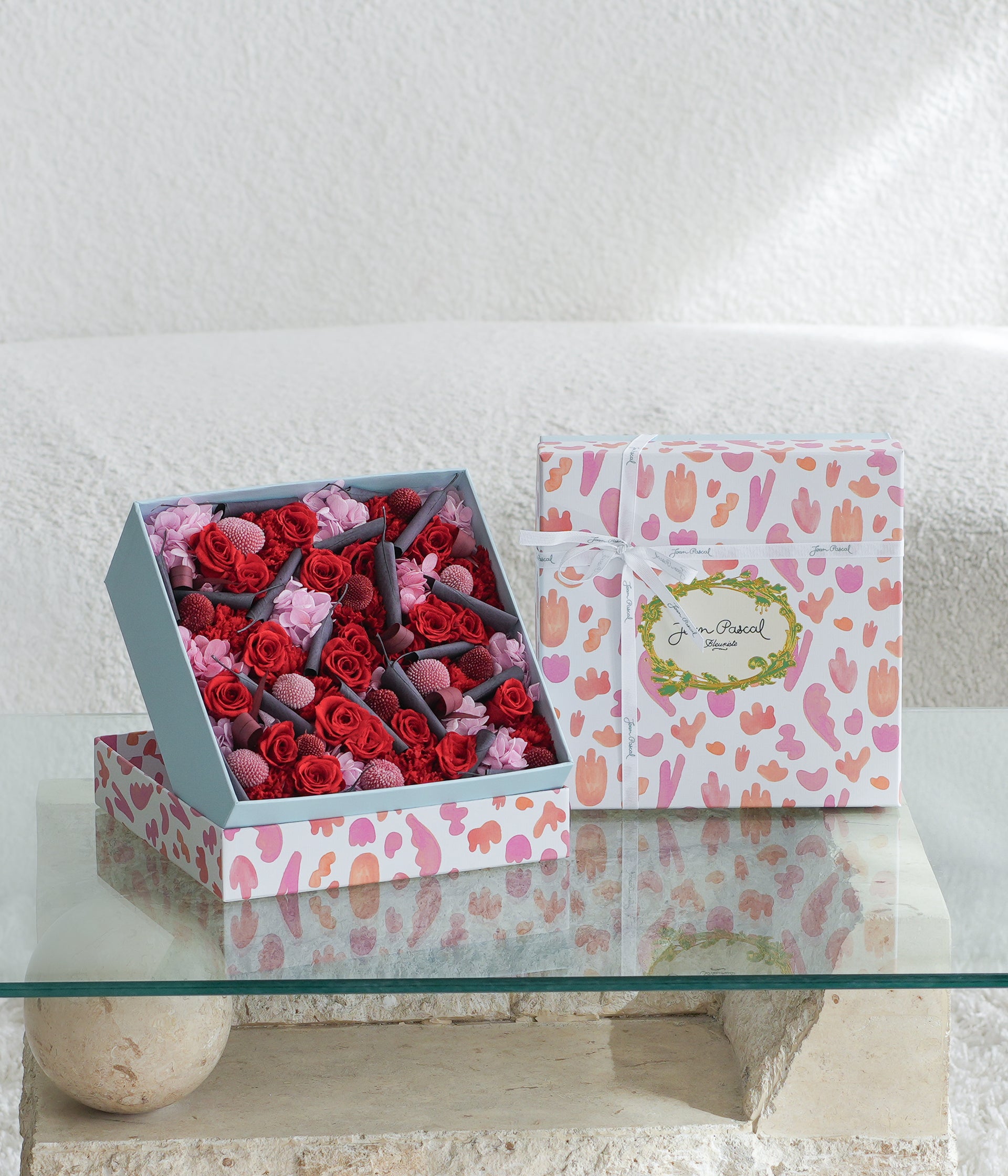 Signature Red Preserved Flower Box Special Edition