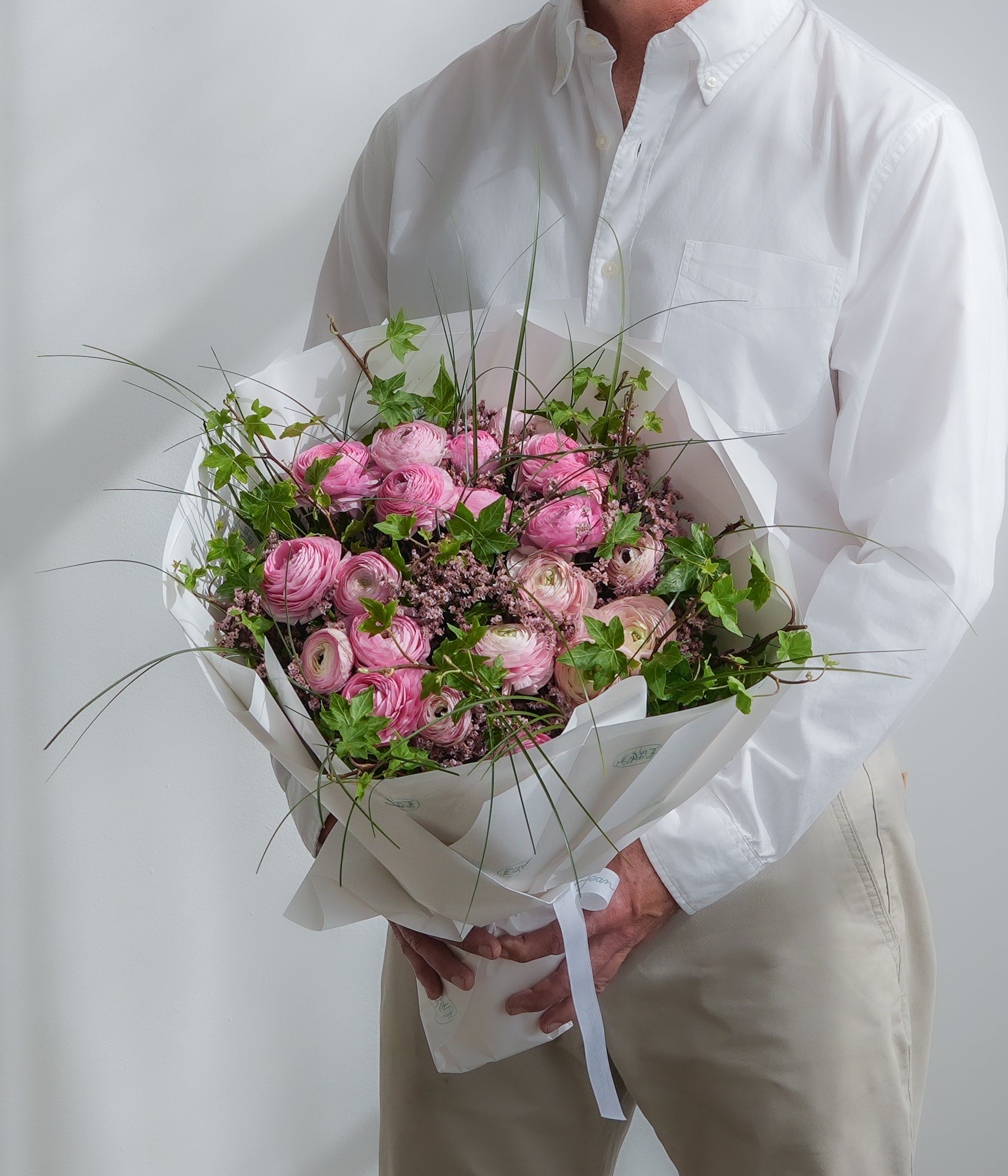Premium Pink Ranunculus  Bouquet