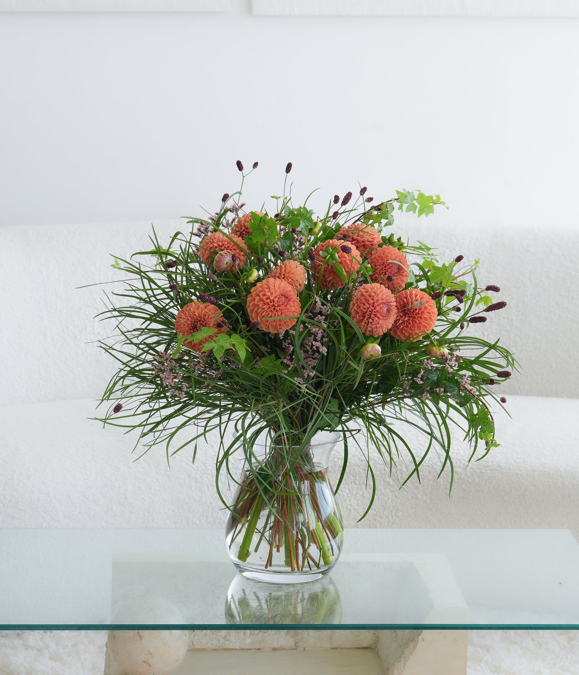 Sunset Dahlia Garden Bouquet