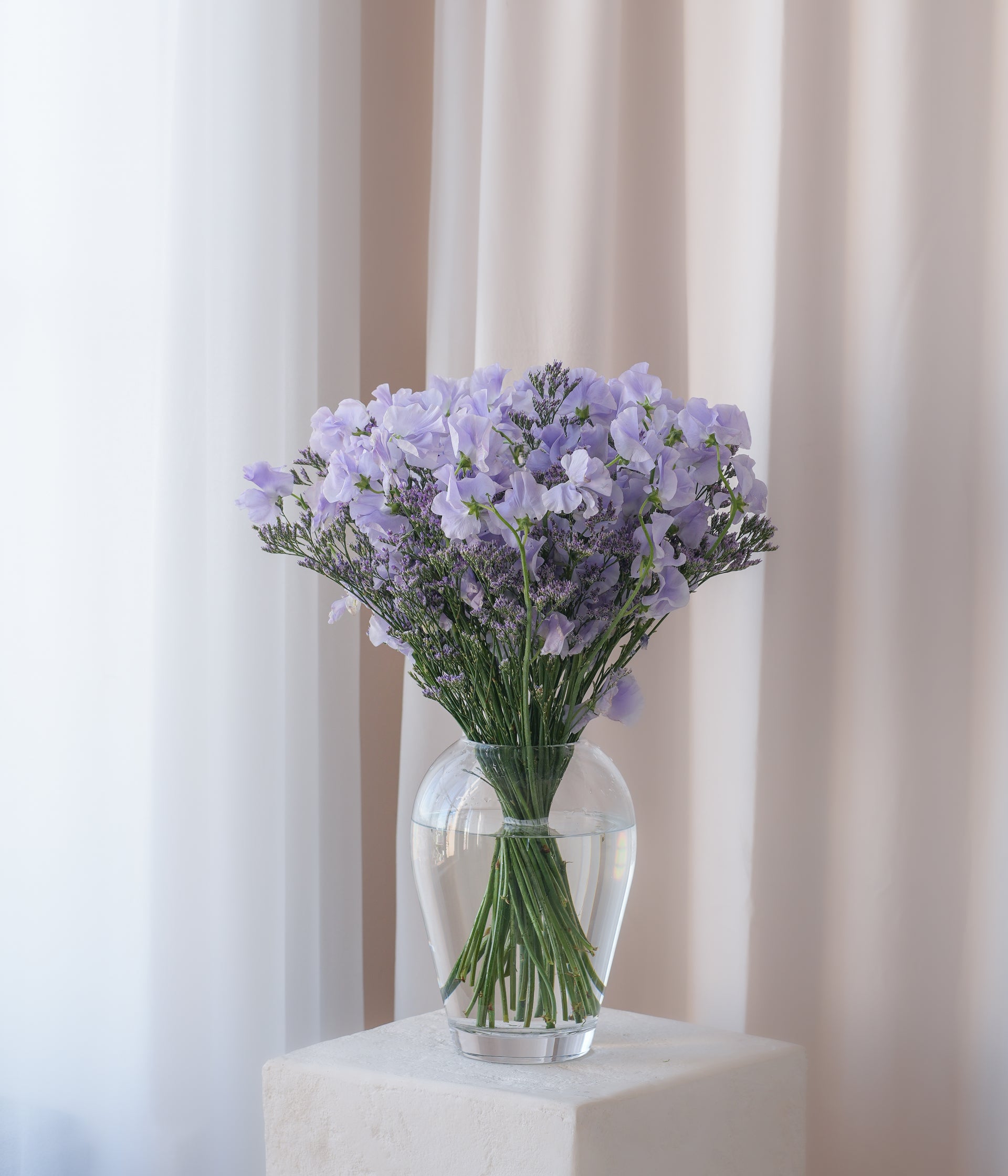 Luxury Lavender Sweet Pea Bouquet