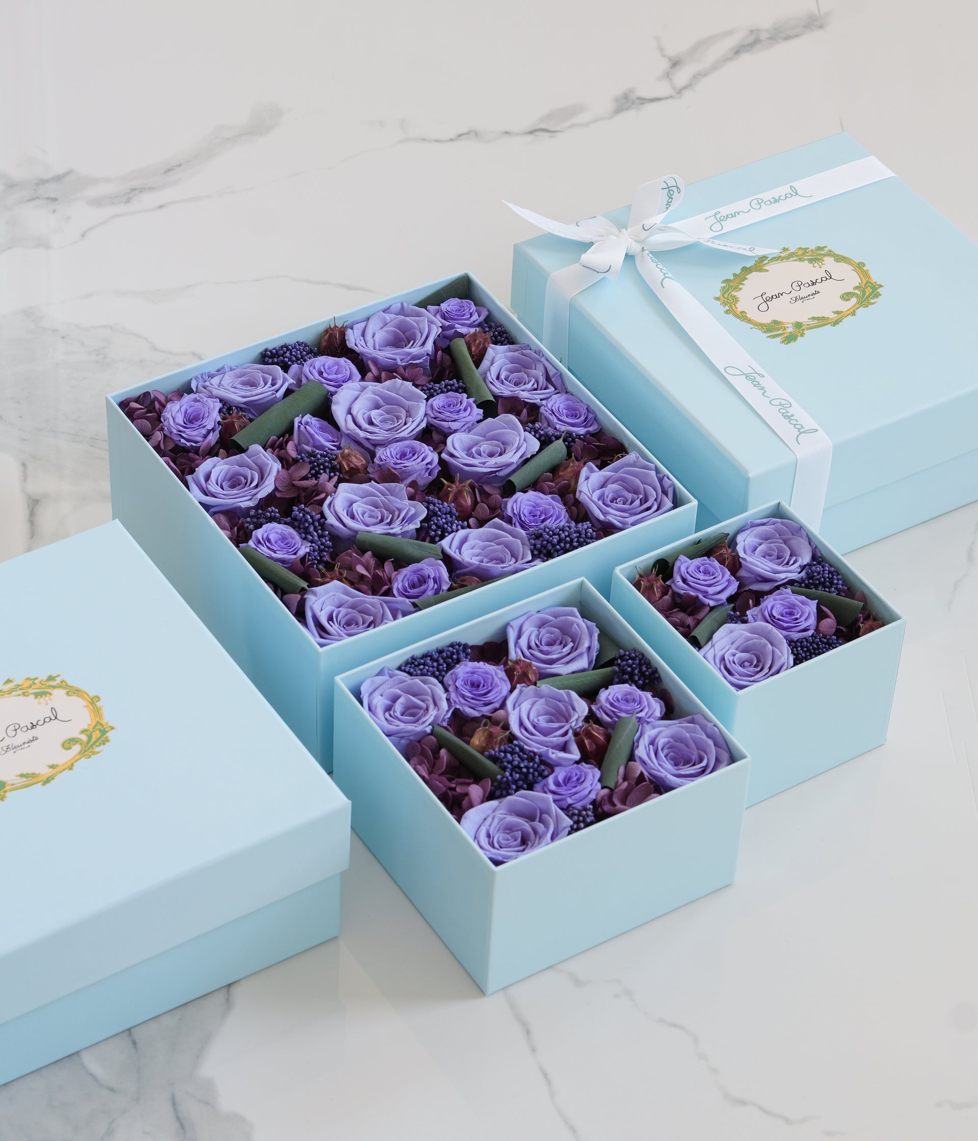 Blackberry Preserved Flower Box