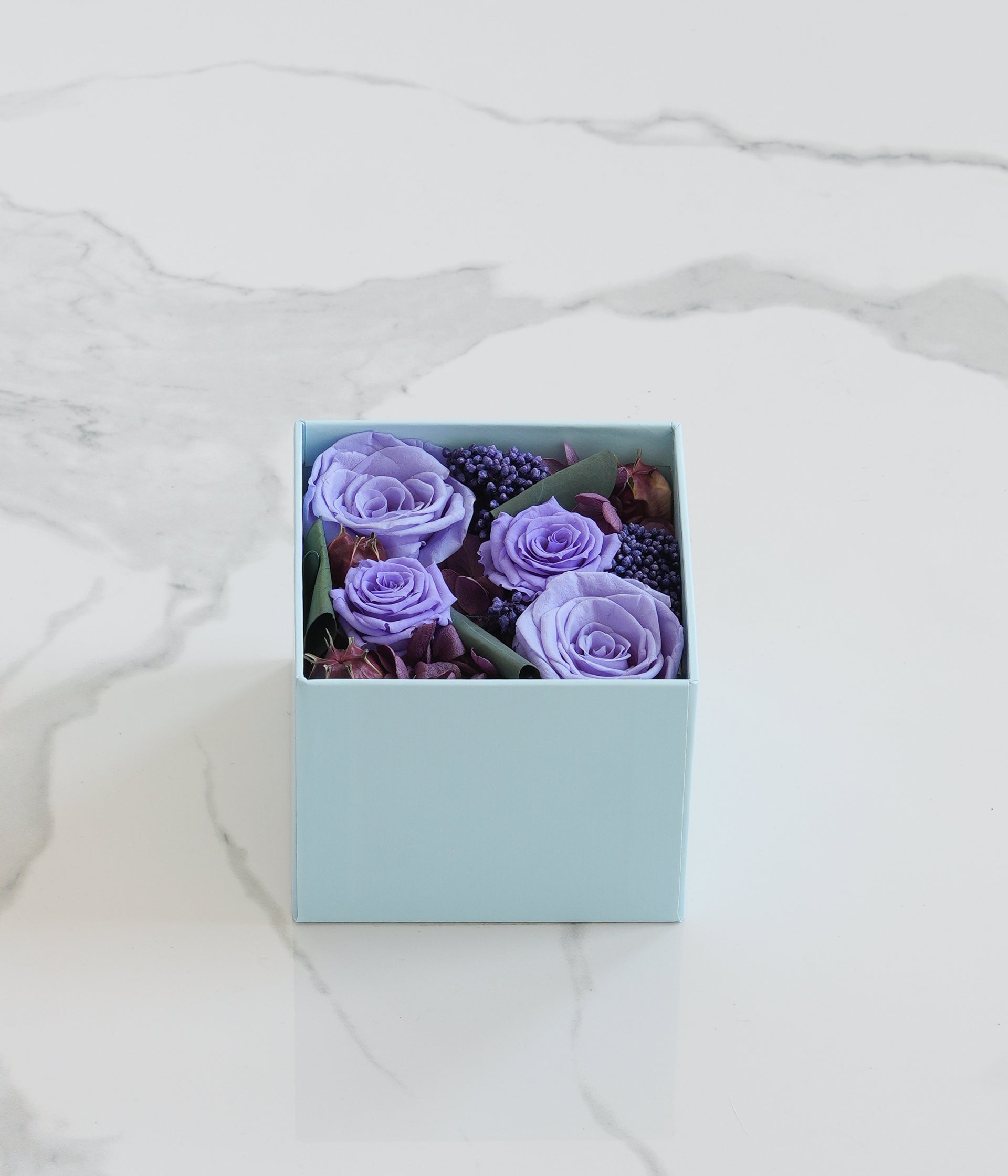 Blackberry Preserved Flower Box