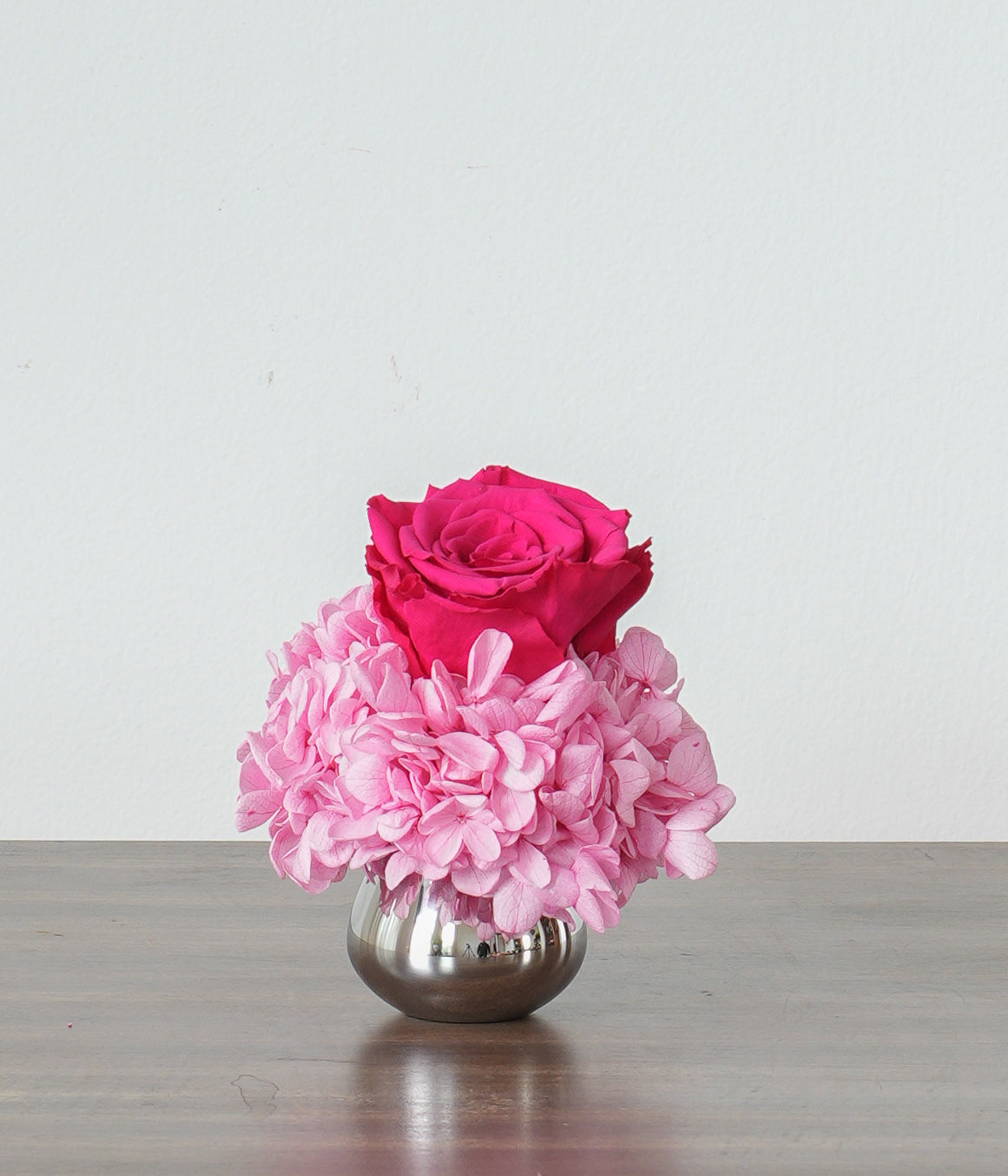 Petite Pink Preserved Rose Arrangement