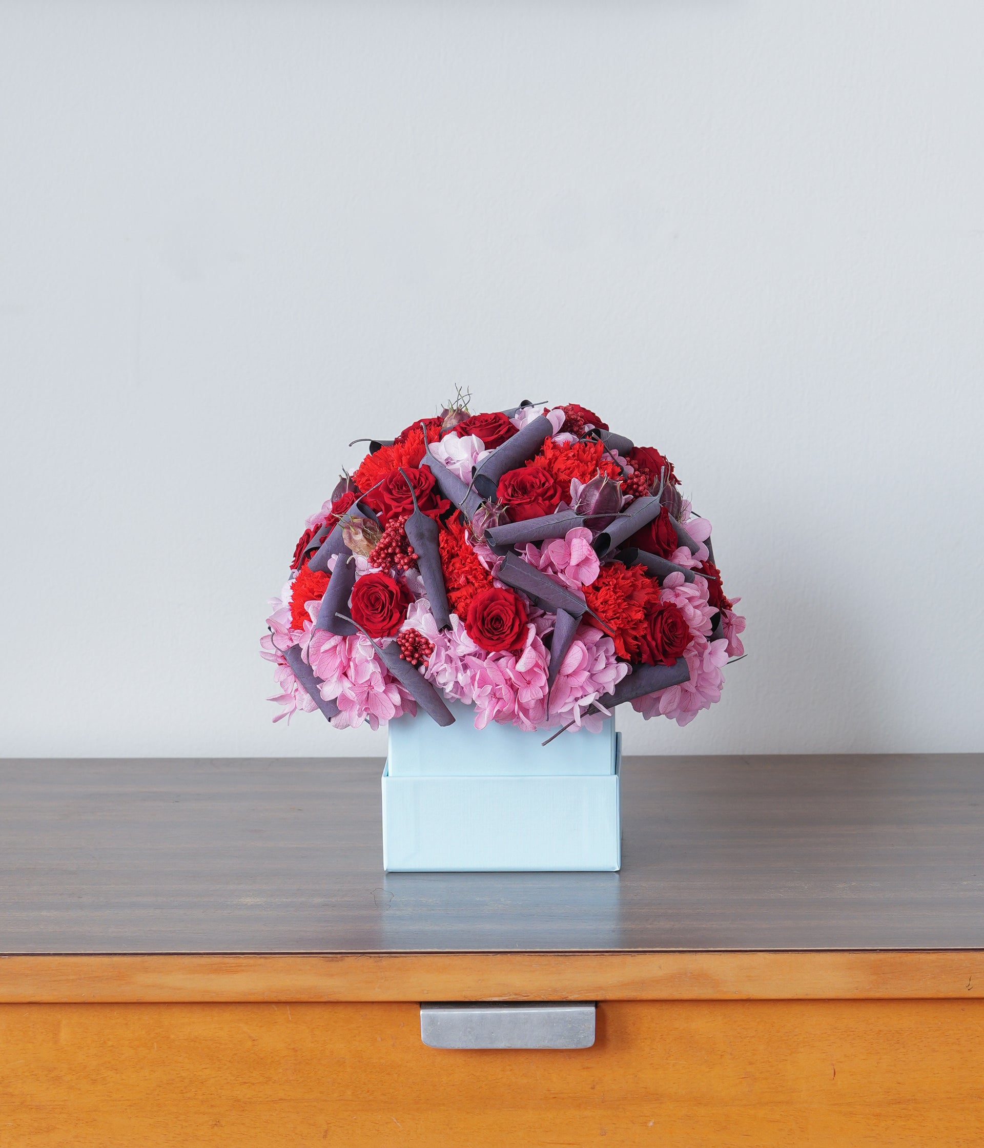 Petite Red Passion Preserved Arrangement