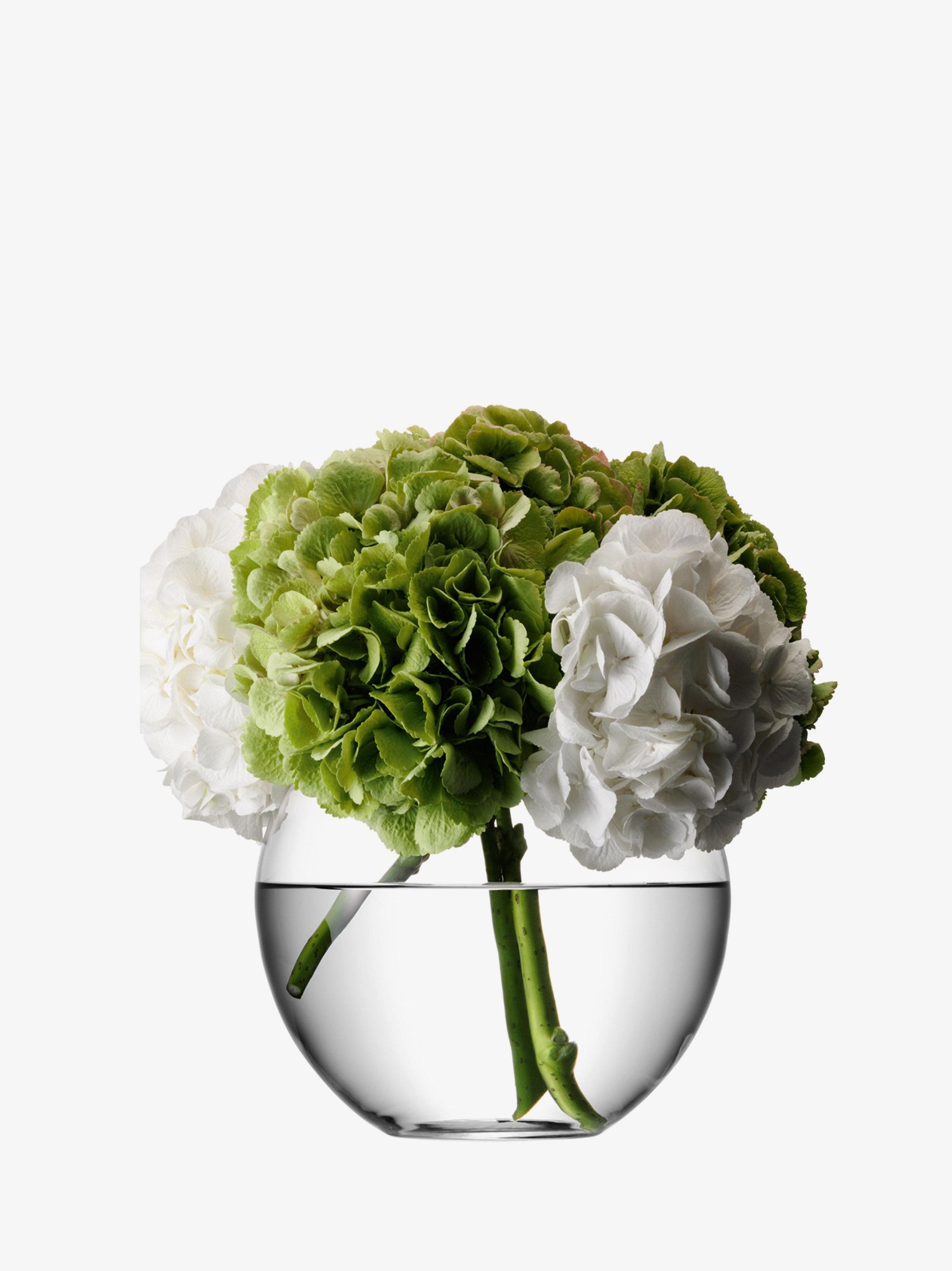 Flower Bouquet Round Vase