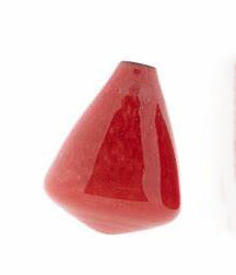 Tumbling Soliflor Red Vase