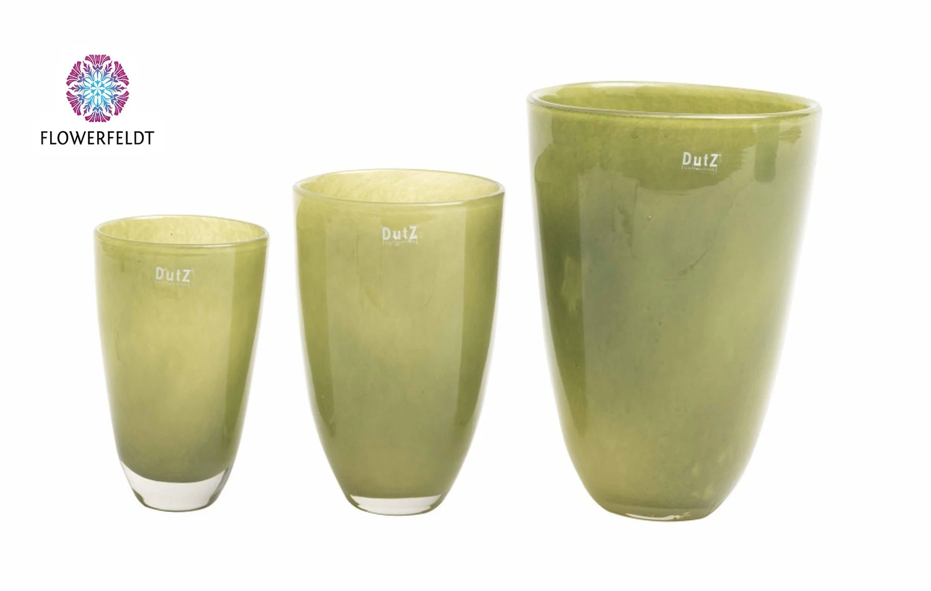 ROSE VASE JUNGLE GREEN